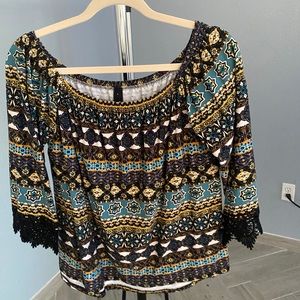 Off the shoulder top